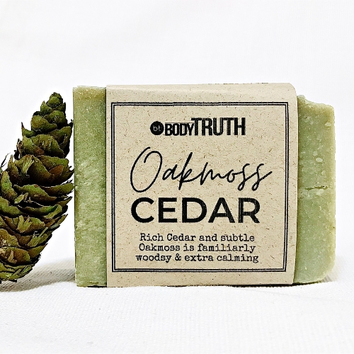 Oakmoss Cedar Soap — Bodytruth